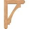Ekena Millwork Imperial Craftsman Smooth Bracket w/ Offset Brace, Western Red Cedar, 7 1/2"W x 32"D x 44"H BKT0806X32X44IMP04SWR - alternate 4